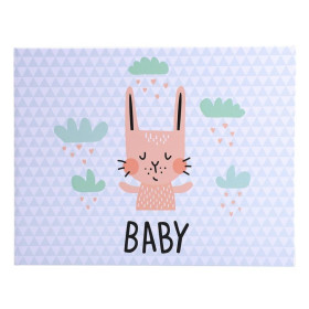 Album livre 30p. blc 28,5x22cm BABY gris