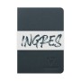 Ingres, Carnet cousu fil A6 - 10,5 x 14,8 cm, 96 pages, ligné, avec bandeau, ass