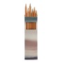 Quintessence, Etui de 6 crayons de papier 18,3 x 4,7 x 0,9 cm.