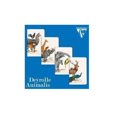 Animalis, Carnet piqués 7,5 x 12 cm 48 pages unies en présentoir de 36