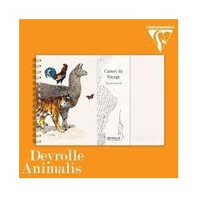 Animalis, Carnet de Voyage reliure intégrale A5-paysage - 21 x 14,8 cm, 30 feuil