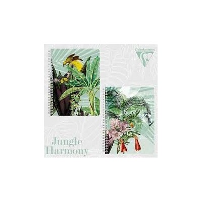 Jungle harmony, Carnet reliure intégrale A5 - 14,8 x 21 cm, 148 pages, ligné, as