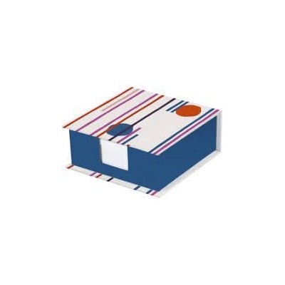 Punchy line, Bloc cube papier 11 x 11 x 4 cm contenant 300 feuillets unis
