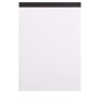 Rhodia Touch - WHITE Maya Pad - bloc agrafé A5 50f uni papier Maya blanc 120g