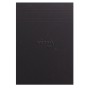 Rhodia Touch - BLACK Maya Pad - bloc agrafé A5 50f uni papier Maya NOIR 120g