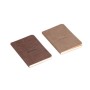 Rhodiarama 2 Minibooks souples CHOCOLAT&TAUPE 7x10,5cm 64p L pap. ivoire 90g