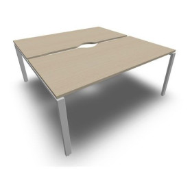 CONECT BUR BENCH L160XP165CM-2 PLATECHANCRURE 25MM MA-PIÉTEMENT ARCHE RECT. FIXE