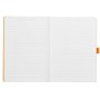 Rhodiarama Goalbook souple SILVER A5 240p dot papier blanc 90g