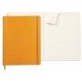 Rhodiarama cahier souple ORANGE A4+ 160p ligné papier ivoire 90g