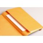 Rhodiarama cahier souple TANGERINE A4+ 160p ligné papier ivoire 90g