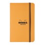 Rhodia Unlimited ORANGE 9x14cm 120p L+C microperf. +élastique paquet de 10