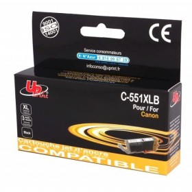 Cartouche UP CLI 551XL pour Canon 15 ML / 4500 pages Black