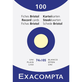 ETUI 100 F. BRISTOL JAUNE 74/105 UNI