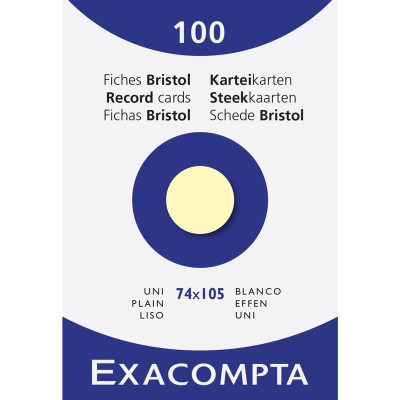 ETUI 100 F. BRISTOL JAUNE 74/105 UNI