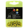 BTE 100 EPING. SPHERIQUES 4MM JAUNE