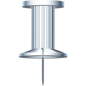 BTE 25 EPING.PUSH-PINS 10MM CRISTAL