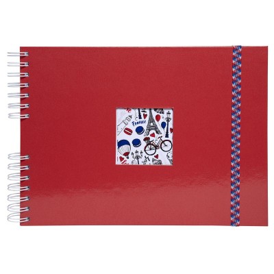 Alb spiralé 50p 32x22 French'Class Rouge