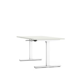 BUREAU AXEL RECT. L160XP80 CM- EP25 MM MG - STRUCTURE SO - SYST.MANIVELLE