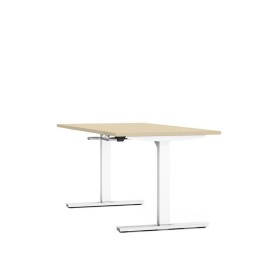 BUREAU AXEL RECT. L160XP80 CM- EP25 MM MA - STRUCTURE SO - SYST.MANIVELLE