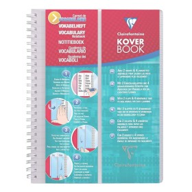 Koverbook carnet vocabulaire reliure intégrale 14,8x21cm 100p Ligné + marge cent