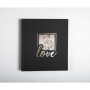 Album livre 60p. noir 29x32cm LOVE noir