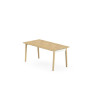 ROBIN T RECT L160 P80 PRE-PERCE OBT PIEDS ARCHE HETRE/METAL    décor3 RI SO MS
