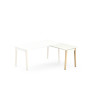 ROBIN RETOUR RECT L80 P60 S/1P.ARCHE HETRE/METAL PLT SANS PRE-PERCAGE OBT    déc