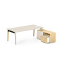 ROBIN TIROIR DOSSIERS SUSPENDU S FACADE MELA EP19MM PR NICHE S/MEUBLE BAS PORTEU