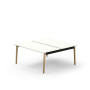 ROBIN 2T BENCH DEP L160 P165PRE-PERCE OBT PIEDS EXTREM.ARCHE HETRE/METAL P1650 M