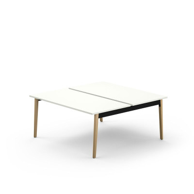 ROBIN 2T BENCH DEP L160 P165PRE-PERCE OBT PIEDS EXTREM.ARCHE HETRE/METAL P1650 M