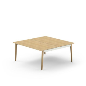 ROBIN 2T BENCH DEP L160 P165 PRE-PERCE OBT PIEDS EXTREM.ARCHE HETRE/METAL P1650
