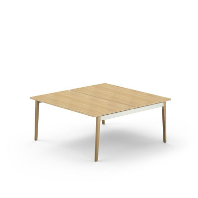 ROBIN 2T BENCH DEP L160 P165 PRE-PERCE OBT PIEDS EXTREM.ARCHE HETRE/METAL P1650