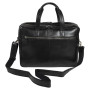 Sacoche double ordin. Exactive Cuir noir