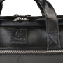 Sacoche double ordin. Exactive Cuir noir