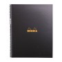 Notebook Rhodiactive 90g RI RsR A4+ 160p Q.5X5+C mcrprf. 9tr. règle pp +6 m-p
