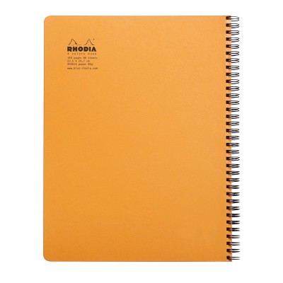 4colorsbook Rhodia Classic RI O&B 22,5x29,7cm 160p Q.5X5+C détach. perfo 4t. 80g
