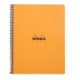 Notebook Rhodia Classic RI O&B 22,5x29,7cm 160p Q.5X5+C détach. perfo 4t. 80g
