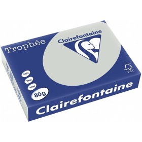 R/500F CLAIRFONTAINE TROPHEE 80G A4 Gris Acier