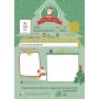 Set de correspondance Noël, 6 feuilles A4 100g + 6 enveloppes C5 + stickers