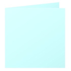 Paquet de 25 cartes pliée Pollen 160x160 bleu