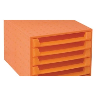 THE BOX ouvert Iderama tangerine/tangerine transparent