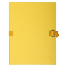 Chemise Pap.toilé sangle + rab.Jaune