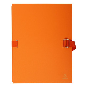 Chemise Pap.toilé sangle + rab.Orange