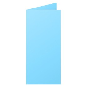 Paquet de 25 cartes pliée Pollen 106x213 bleu lavande