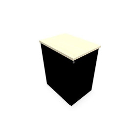 CAISSON HB METAL 3T P.60 L.43,2 H.73,5 CM DONT 1 DS TOP MELAMINE SG MA