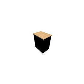 CAISSON HB METAL 4T PLT P.60 L.43,2 H.73,5 CM TOP MELAMINE SG RI