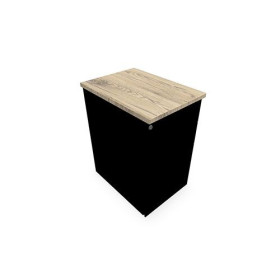 CAISSON HB METAL 4T PLT P.60 L.43,2 H.73,5 CM TOP MELAMINE SG R3