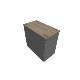 CAISSON HB METAL 3T P.80 L.43,2 H.73,5 CM DONT 1 DS TOP MELAMINESB R3