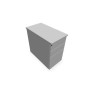 CAISSON HB METAL 3T P.80 L.43,2 H.73,5 CM DONT 1 DS TOP MELAMINE SO MG