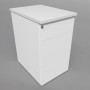 CAISSON HB METAL 4T PLT P80 L43,2 H73,5 CM TOP MELAMINE SO MG